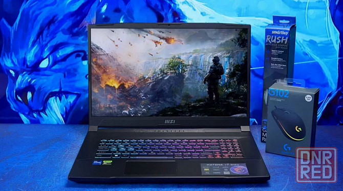 Гарантия-Чек Лучший Игровой Msi 17.3 8 Ядер, 4060 Донецк - изображение 1