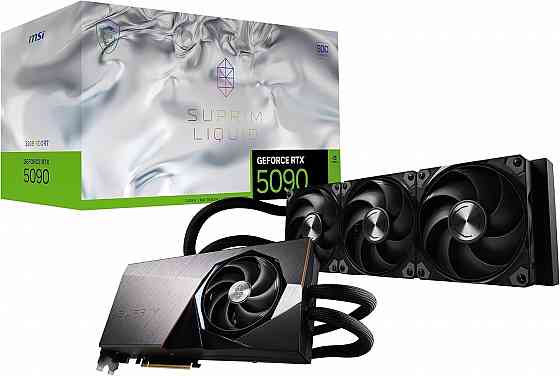 Видеокарта msi geforce rtx 5090 suprim liquid x 24gb gddr6x Москва