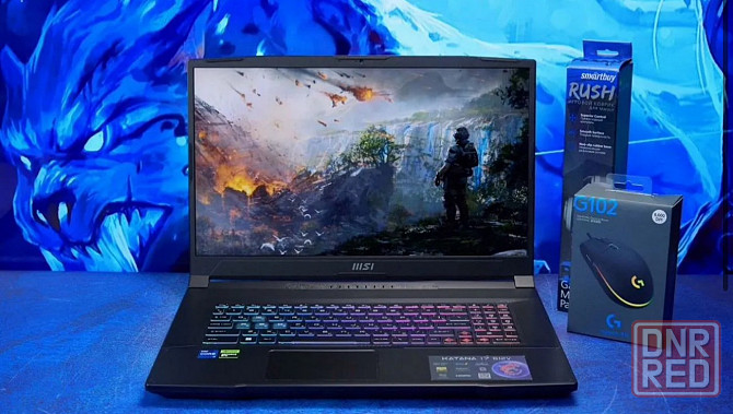 Мощнейший новый MSI 17.3 Core i7 10Ядер RTX 4060 Донецк - изображение 3