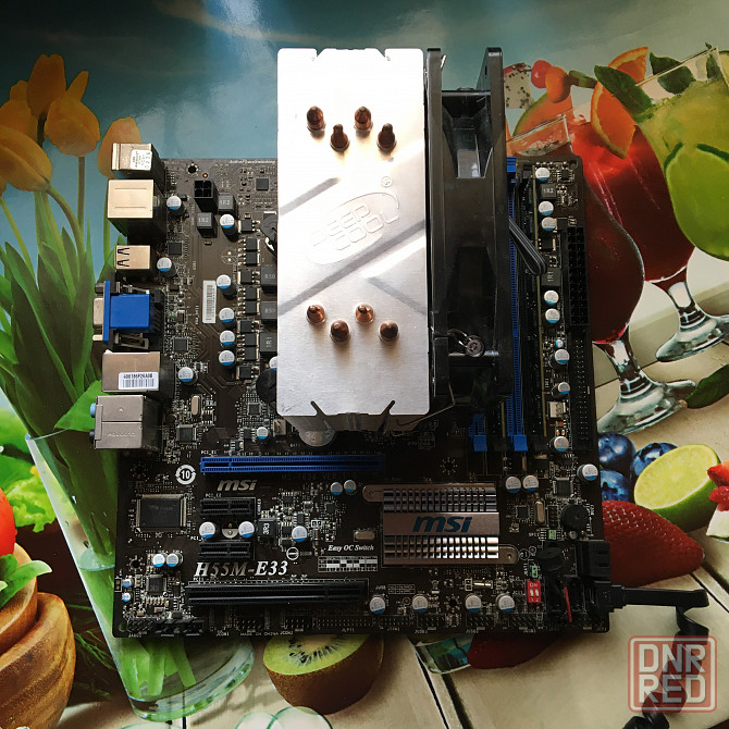 Продаю комплект msi h55+xeon x3450 (4 ядра и 8 потоков) +озу 8gb Макеевка - изображение 3