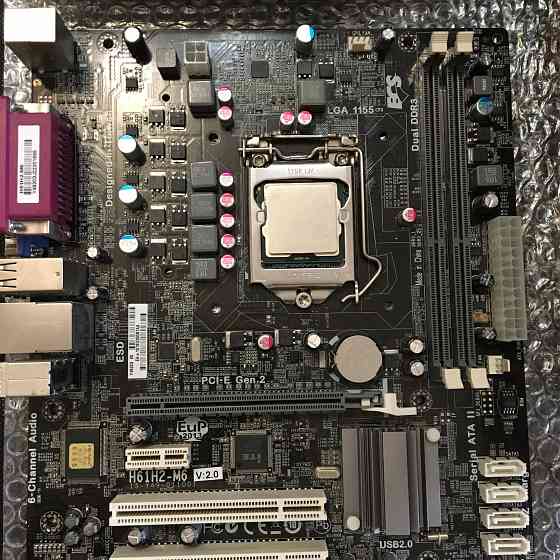 Продаю комплект h61h2 m6 2.0 + Celeron G530 ( 2 /2 потока hd graphics ) +озу 4 gb Макеевка