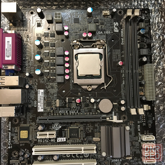 Продаю комплект h61h2 m6 2.0 + Celeron G530 ( 2 /2 потока hd graphics ) +озу 4 gb Макеевка - изображение 1
