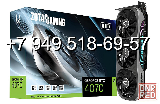 Zotac RTX 4070 Trinity Gaming Донецк - изображение 1