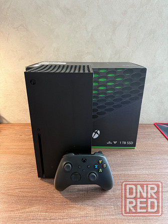 Приставка Xbox series x black 1tb Макеевка - изображение 1