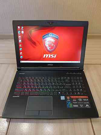MSI GT62VR 7RE/15,6-120гц/Intel Core i7-7700HQ/16Гб DDR4/SSD М2 NWMe-250 Гб+HDD 1Тб/GTX 1070/ 55 499 Донецк