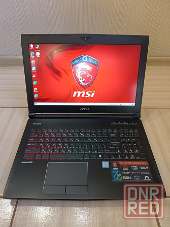 MSI GT62VR 7RE/15,6-120гц/Intel Core i7-7700HQ/16Гб DDR4/SSD М2 NWMe-250 Гб+HDD 1Тб/GTX 1070/ 55 499 Донецк - изображение 1