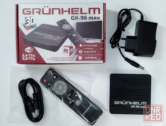 Смарт-тв приставка Grunhelm GX-96 max (4/32 Gb) Донецк - изображение 2