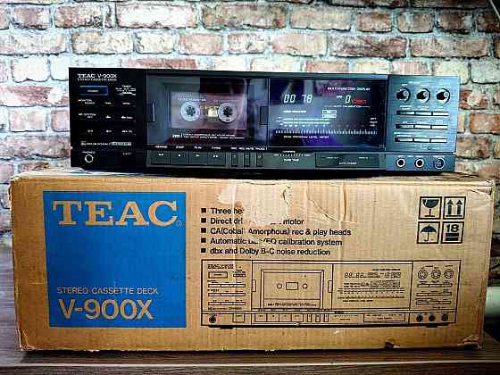 Кассетный 3-х головый магнитофон "Teac"-V-900X Донецк