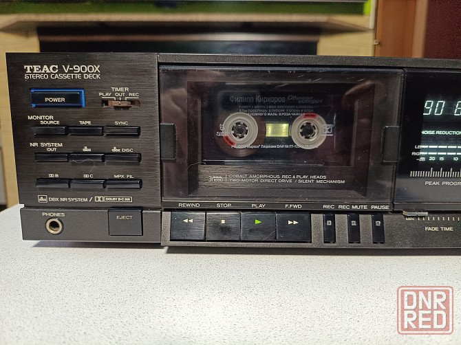 Кассетный 3-х головый магнитофон "Teac"-V-900X Донецк - изображение 4