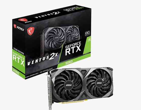 Видеокарта NVIDIA GeForce RTX 3060 MSI Ventus 2X Донецк