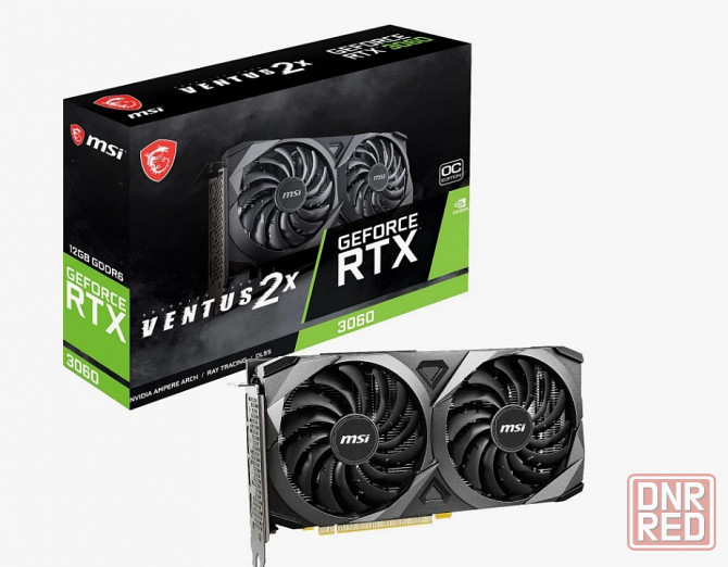 Видеокарта NVIDIA GeForce RTX 3060 MSI Ventus 2X Донецк - изображение 1