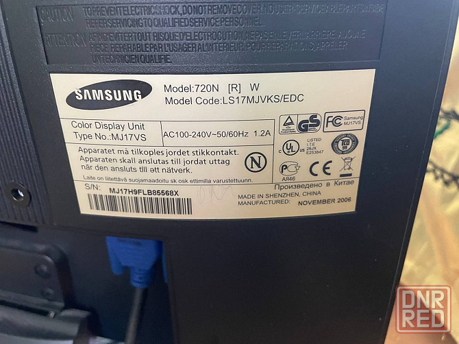 Монитор для компьютера Samsung 17 дюймов Донецк - изображение 3