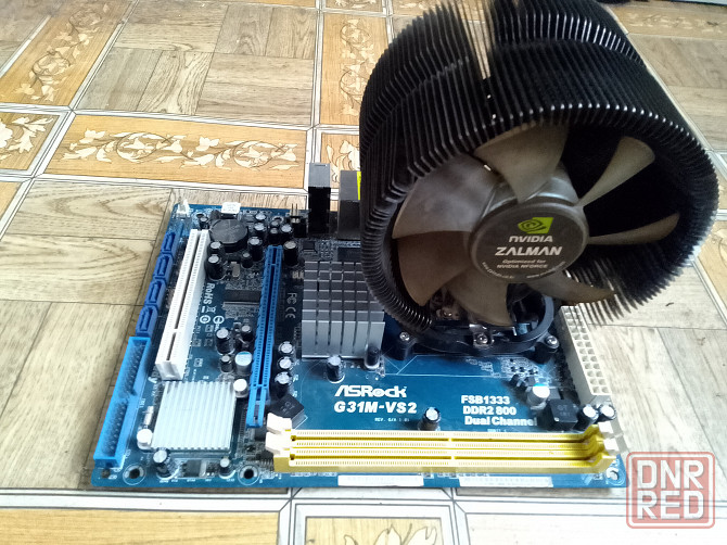 Asrock G31M-VS2 + Core 2 Duo E8400 Донецк - изображение 2