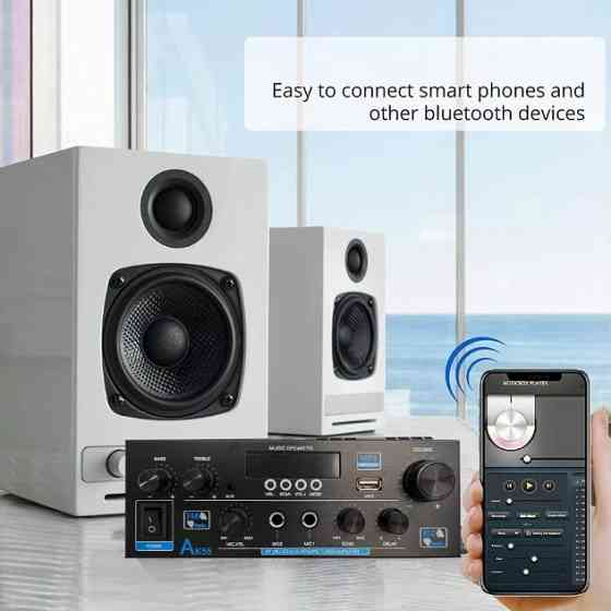 Цифровой усилитель мощности класса D Hi-Fi Bluetooth 5.0 Донецк