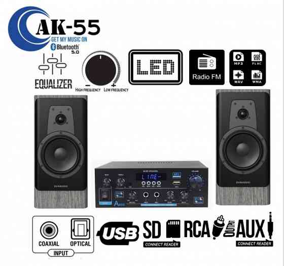 Цифровой усилитель мощности класса D Hi-Fi Bluetooth 5.0 Донецк