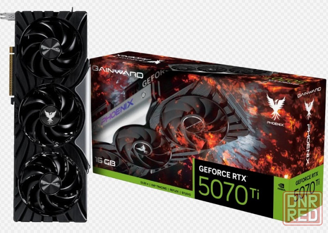 Видеокарта NVIDIA GeForce RTX 5070 Ti (16GB GDDR7) Gainward Phoenix Донецк - изображение 1