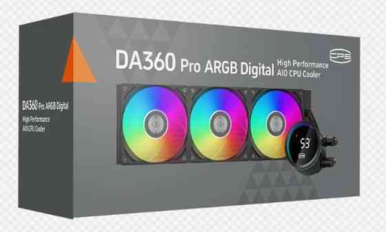 Система жидкостного охлаждения PCCooler DA360 ARGB BK Донецк