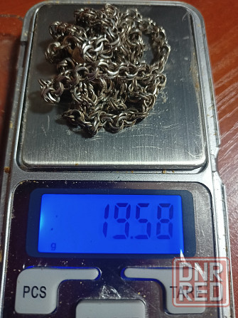 Цепочка 925 пробы, 19,58 вес,серебро. Донецк - изображение 2