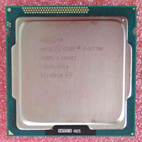 Intel Core i7-3770K (8M Cache, up to 3.90 GHz) Socket 1155 -- Обмен на 160шт нерабочей памяти озу -- Донецк