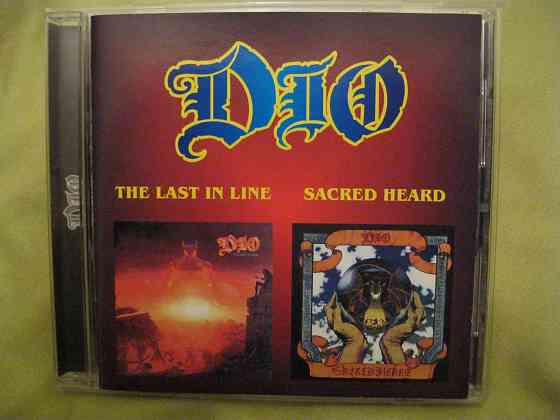 cd/ dio - the last in line / sacred heart (1984/85 ) Донецк