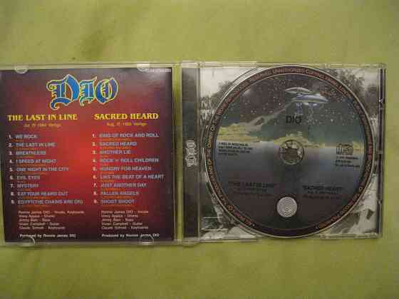 cd/ dio - the last in line / sacred heart (1984/85 ) Донецк