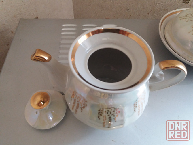 Продам набор масленка заварочный чайник ссср Донецк - изображение 3