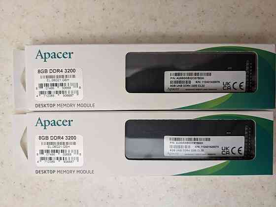 Оперативная память Apacer DDR4-3200 16Gb Макеевка