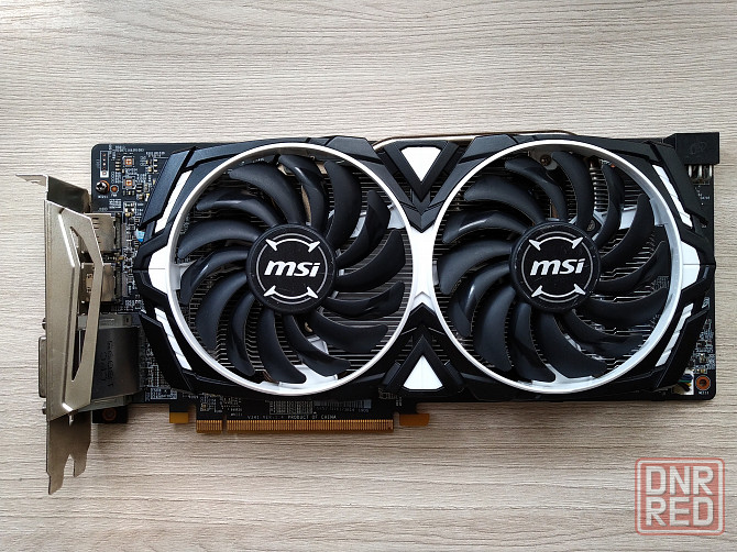 Видеокарта MSI RX 580 Armor 8GB OC Шахтерск - изображение 1