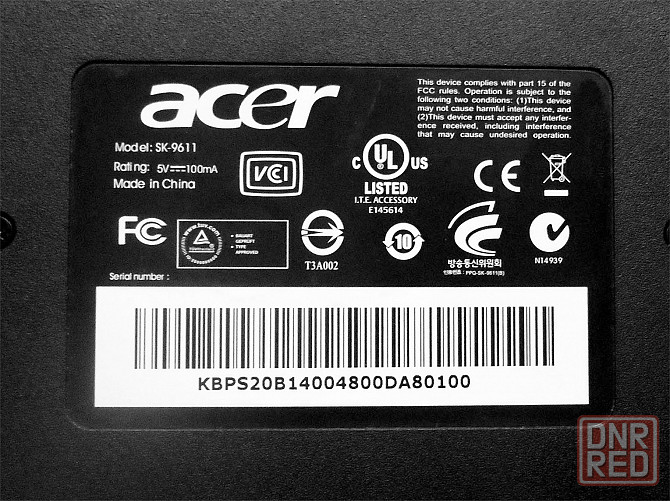 Клавиатура Acer SK-9611 PS/2 Донецк - изображение 4