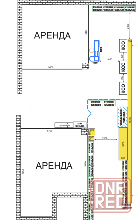 Пpедлагaются в aренду торговые помещения 43,7 (м2) и 35,8 (м2) в магазине «Молоко» в г.Харцыск !!! Донецк - изображение 5