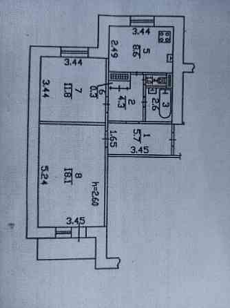 Продаётся 2-х к. кв., ул. Генерала Антонова, рядом Крытый рынок Донецк