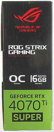 Asus rog strix geforce rtx 4070 ti super oc 16gb для игр Донецк