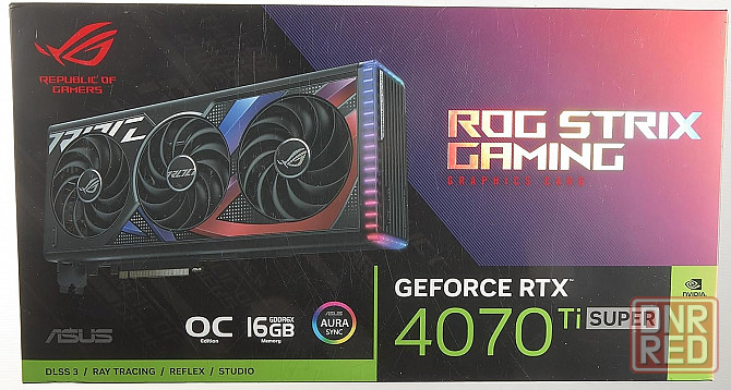 Asus rog strix geforce rtx 4070 ti super oc 16gb для игр Донецк - изображение 3