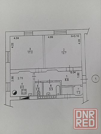Продается 2 комнатная квартира по ул Коксохимическая в Кировском районе Донецк - изображение 9