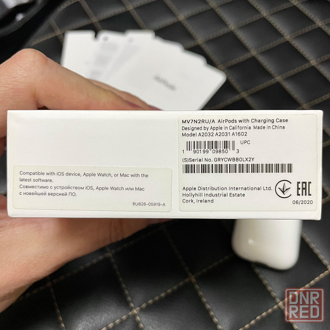 Наушники Apple AirPods 2, беспроводные, оригинал Донецк - изображение 2