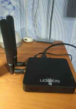 Мощная приставка ugoos am6b plus wifi 6 smart android 9,0 amlogic s922X-J 4 / 32 гб 1000м, 4k Донецк