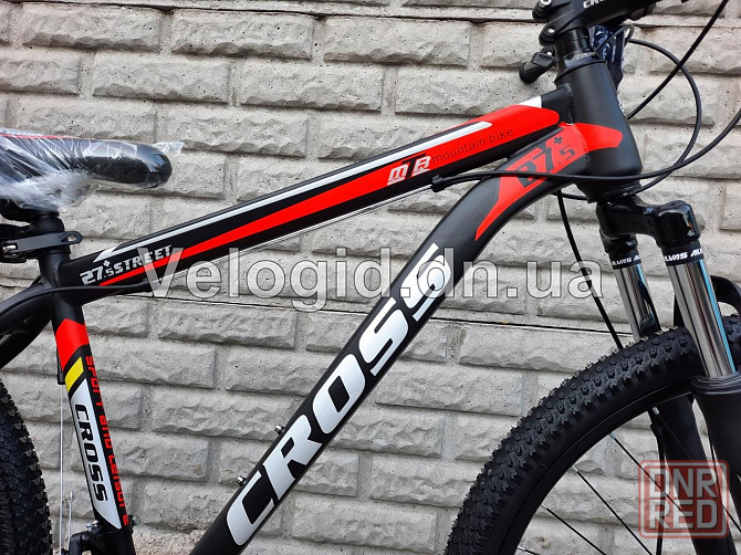 Новый Велосипед Cross Street 27.5" Красный Донецк - изображение 2