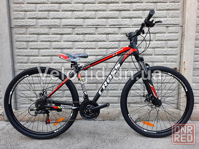 Новый Велосипед Cross Street 27.5" Красный Донецк - изображение 1