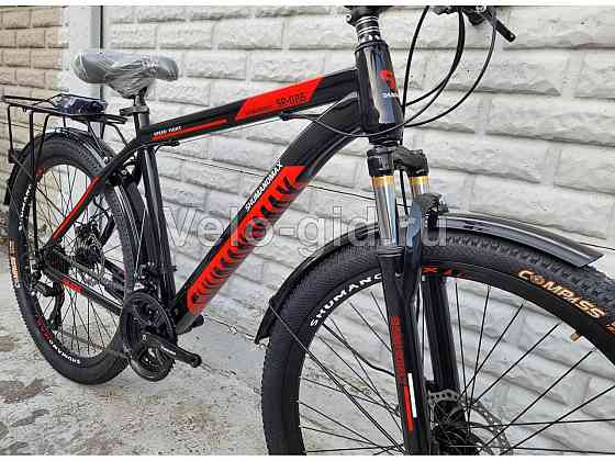 Новый Велосипед Shumanomax 26" Черно-красный Донецк