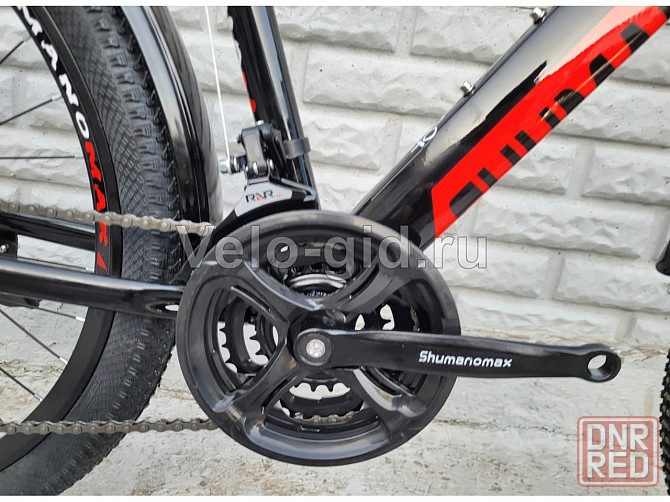 Новый Велосипед Shumanomax 26" Черно-красный Донецк - изображение 3