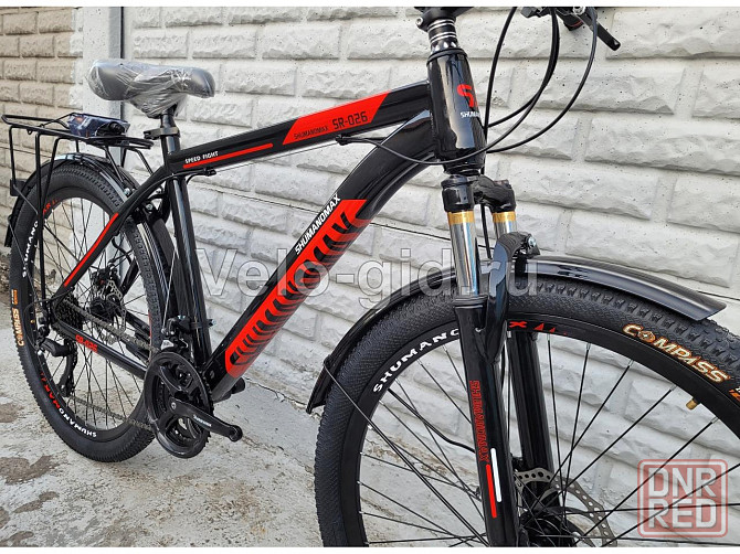 Новый Велосипед Shumanomax 26" Черно-красный Донецк - изображение 5