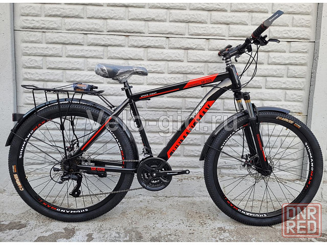 Новый Велосипед Shumanomax 26" Черно-красный Донецк - изображение 1
