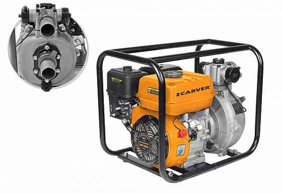 Мотопомпа Carver cgp 3050h насос бензиновый высоконапорный для чистой водытой воды Донецк
