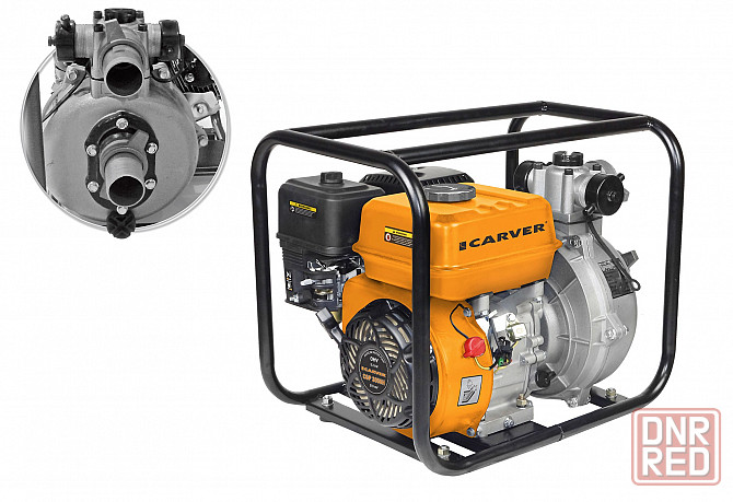 Мотопомпа Carver cgp 3050h насос бензиновый высоконапорный для чистой водытой воды Донецк - изображение 1