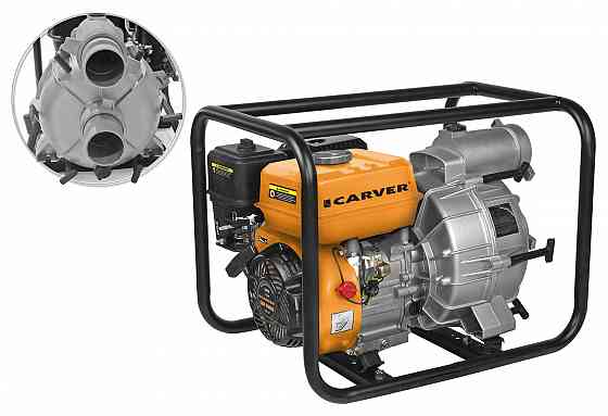 Мотопомпа Carver cgp 5580d Насос бензиновый для грязной воды Донецк