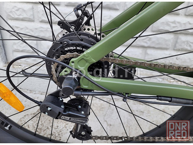 Новый Электровелосипед TimeTry D205 27.5" Зеленый Донецк - изображение 4
