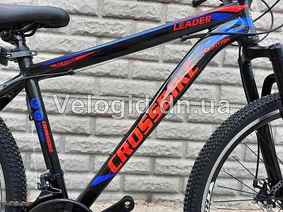 Новый Велосипед Cross Leader 27.5" Синий Донецк