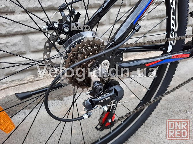 Новый Велосипед Cross Leader 27.5" Синий Донецк - изображение 3