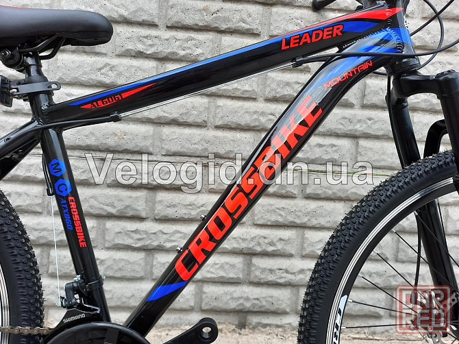Новый Велосипед Cross Leader 27.5" Синий Донецк - изображение 2