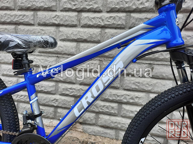 Новый Велосипед Cross Focus 24" Синий Донецк - изображение 6